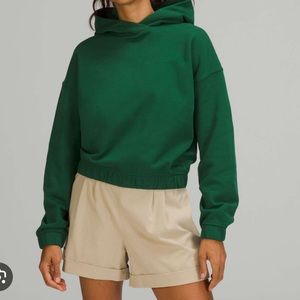 Lululemon relaxed cropped hoodie